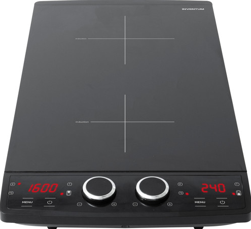 INVENTUM VKI3010ZWA inductiekookplaat 2-zones vrijstaand