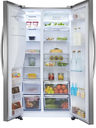 HISENSE Amerikaanse Koelkast RVS RS694N4ICE