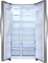 HISENSE Amerikaanse Koelkast RVS RS694N4ICE