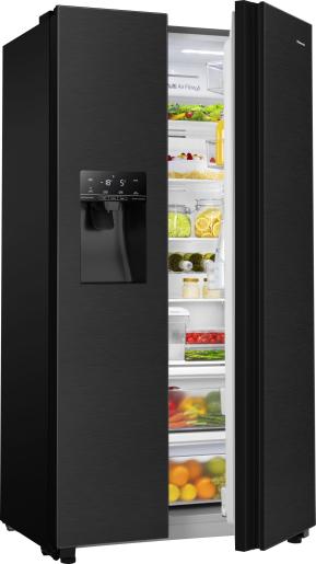 HISENSE RS694N4TFE Amerikaanse Koelkast Zwart