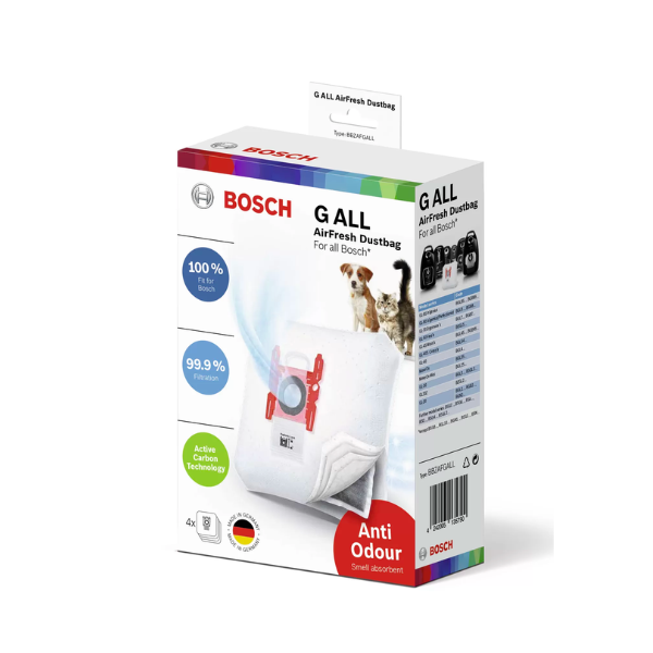 BOSCH Tipo G Bolsas para aspiradora ALL BBZ41FGALL