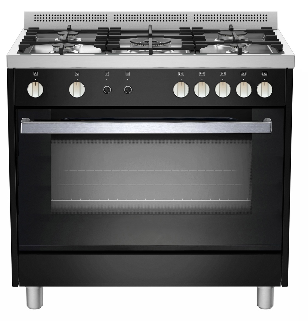 IGNIS Gasfornuis met gasoven vrijstaand GPD194LB