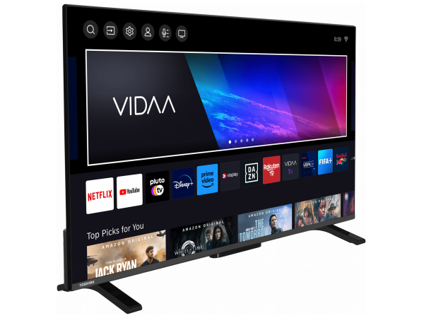 TOSHIBA Vidaa TV 4K Ultra HD 43" 43LV2E63DG
