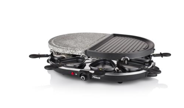 Princess  Raclette 8 Oval Stone & Grill Party 162710