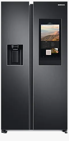 SAMSUNG RS6HA8891B1/EF  Family Hub Amerikaanse koelkast mat zwart