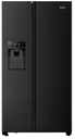 HISENSE Amerikaanse Koelkast Zwart RS694N4TFE