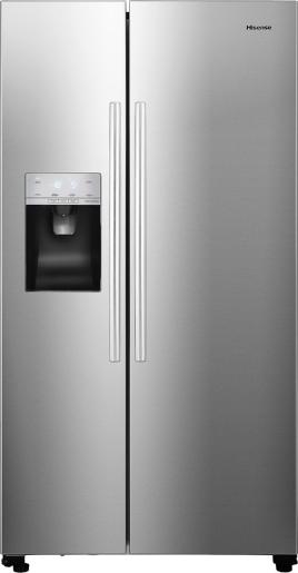 HISENSE Amerikaanse Koelkast RVS RS694N4ICE