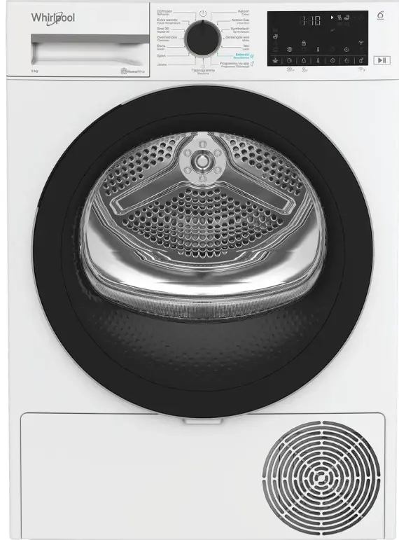 Whirlpool Warmtepompdroger 9KG CWD94M WBS BE