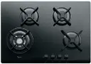 Whirlpool Gaskookplaat 70cm Glas AKT5000/NB