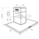INVENTUM Wall-mounted extractor hood AKB9005ZWA